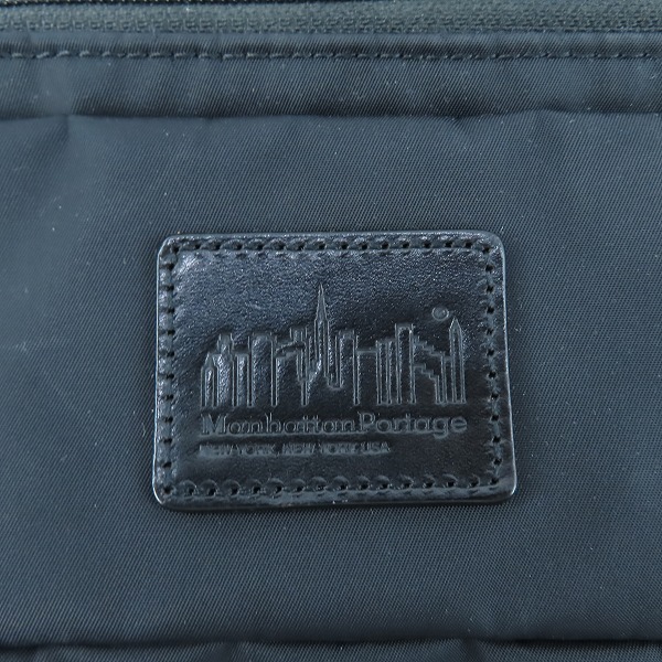 実際に弊社で買取させて頂いたManhattan Portage BLACK LABEL/マンハッタンポーテージ ブラックレーベル サコッシュ/ショルダーバッグの画像 4枚目