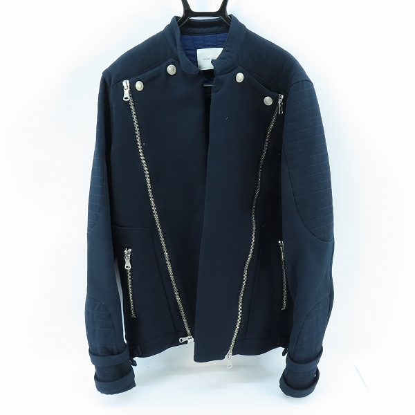 実際に弊社で買取させて頂いたPIERRE BALMAIN/ピエールバルマン ライダース ジャケット 52