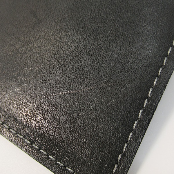 実際に弊社で買取させて頂いた土屋鞄製造所/ツチヤカバン L字ファスナー レザー ウォレット/コインケース/小銭入れ ブラックの画像 6枚目