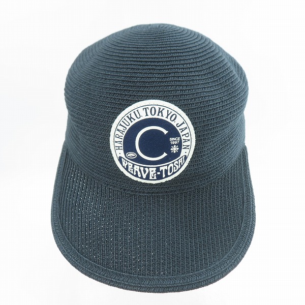 実際に弊社で買取させて頂いたCA4LA/カシラ Cロゴワッペン ブレードキャップ ZKN01213の画像 1枚目