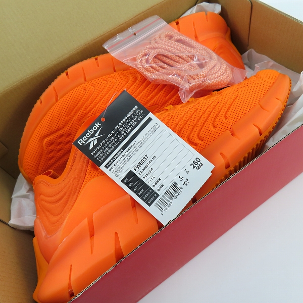 実際に弊社で買取させて頂いた【未使用】Reebok×mita sneakers/リーボック×ミタスニーカーズ ZIG KINETICA MS/ジグキネティカ TOKYO CITY LIGHTS FW6037/26の画像 7枚目