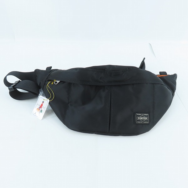 実際に弊社で買取させて頂いた(2)【未使用】PORTER/ポーター TANKER WAIST BAG (S) タンカー ウエストバッグ S ブラック/622-06629