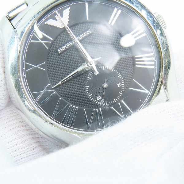 実際に弊社で買取させて頂いたEMPORIO ARMANI/エンポリオアルマーニ アナログ ウォッチ 腕時計 AR-1706【動作未確認】の画像 5枚目