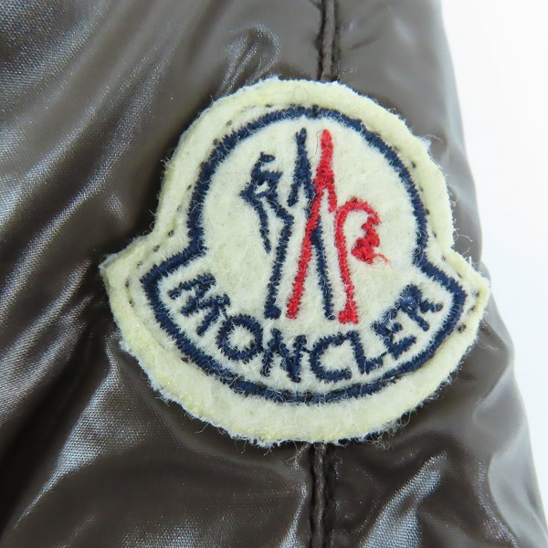 実際に弊社で買取させて頂いたMONCLER/モンクレール 青タグ ビンテージ/ヴィンテージ ダウンジャケット 41301-50-68950/3の画像 6枚目
