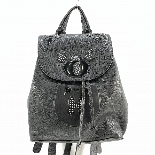 実際に弊社で買取させて頂いた【難有】HYSTERIC GLAMOUR/ヒステリックグラマー バックパック/リュックサック ブラック