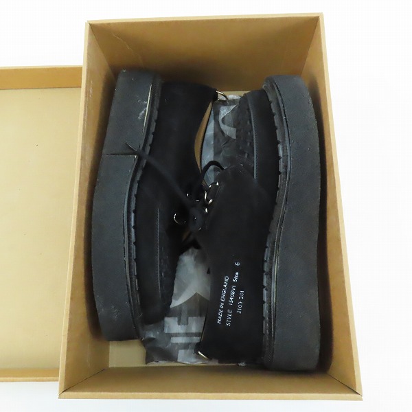 実際に弊社で買取させて頂いたGEORGE COX/ジョージコックス 厚底シューズ 15408VI 2103-201 /6の画像 8枚目