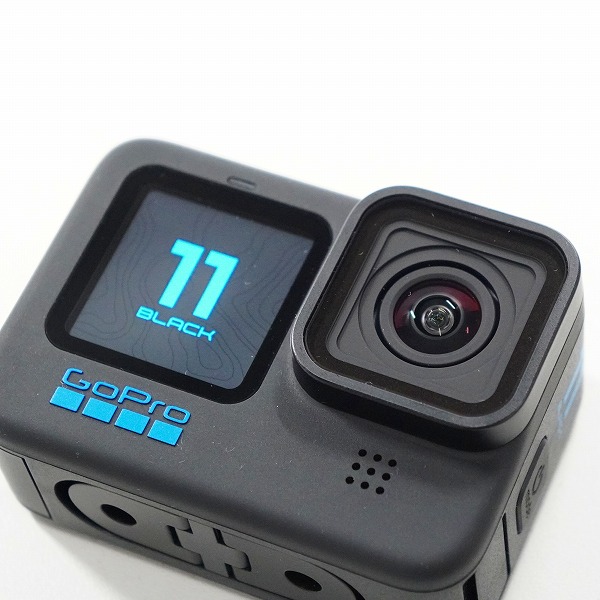 実際に弊社で買取させて頂いたGoPro/ゴープロ HERO 11 BLACK アクションカメラ デジタルビデオカメラ/GLIDER マルチアーム付き 動作確認済みの画像 1枚目
