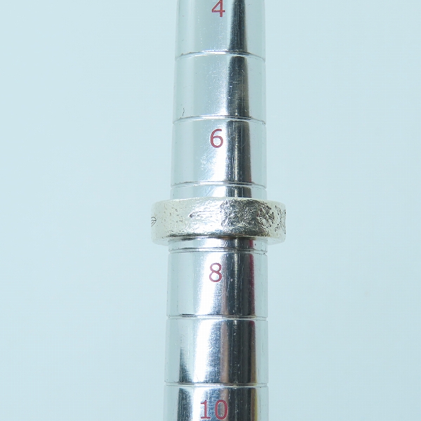 実際に弊社で買取させて頂いたCHROME HEARTS/クロムハーツ SPACER 6MM DGR+PLS/6mm スペーサーリング ダガープラス 7.5号の画像 7枚目