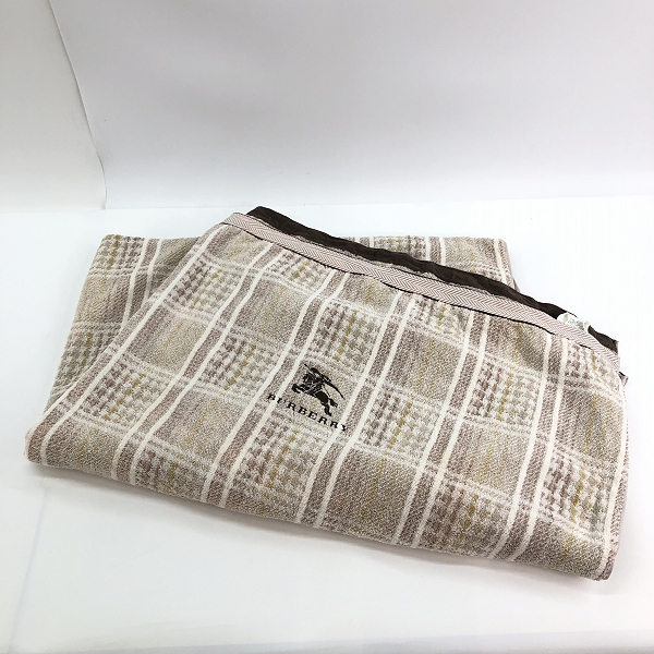 実際に弊社で買取させて頂いたBurberry/バーバリー タオルケットの画像 1枚目