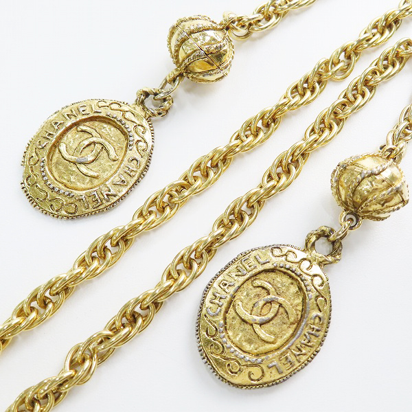 実際に弊社で買取させて頂いたCHANEL/シャネル ヴィンテージ ココマーク  チェーン ベルト