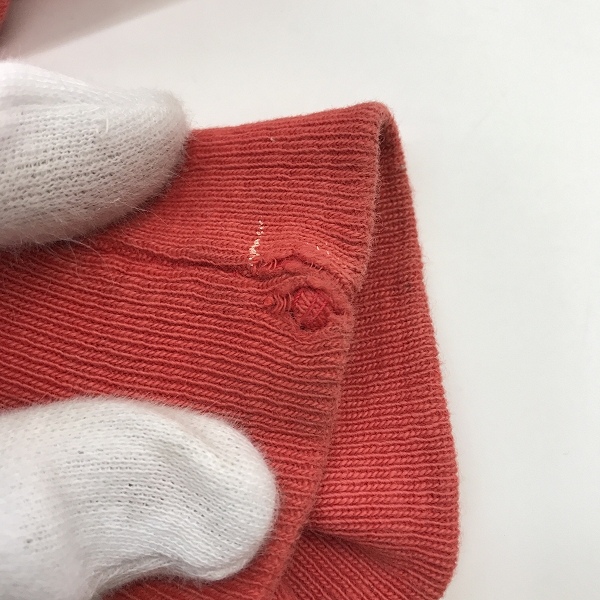 実際に弊社で買取させて頂いたChampion/チャンピオン  90s USA製 REVERSE WEAVE/リバースウィーブ　スウェット/トレーナー/レッド/Lの画像 5枚目