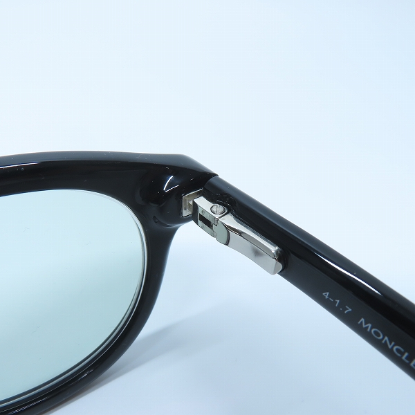 実際に弊社で買取させて頂いたMONCLER/モンクレール 度入り サングラス/メガネフレーム ML5002-001の画像 4枚目