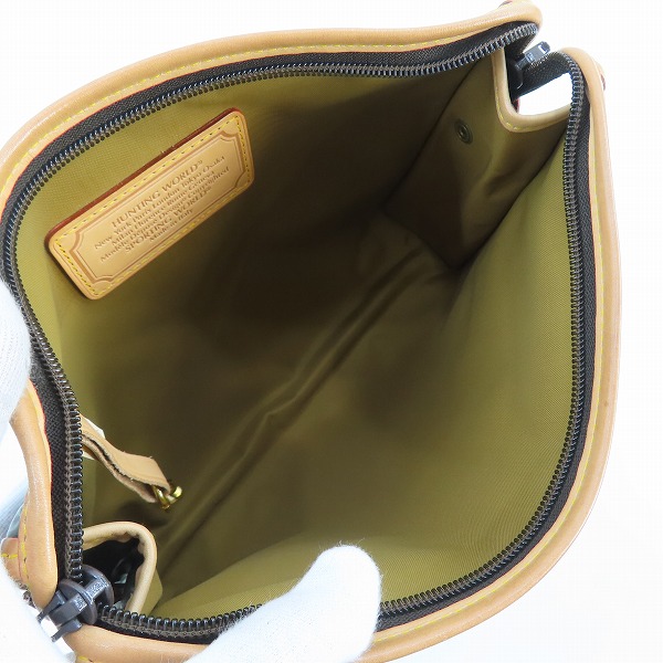 実際に弊社で買取させて頂いたHUNTING WORLD/ハンティングワールド クラッチバッグの画像 3枚目