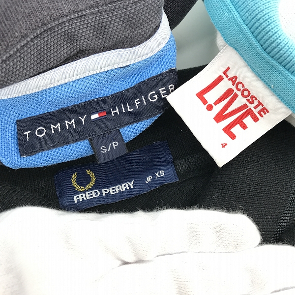 実際に弊社で買取させて頂いた【おまとめ】FRED PERRY/フレッドペリー LACOSTE/ラコステ TOMMY HILFIGER/トミーヒルフィガー ポロシャツの画像 2枚目
