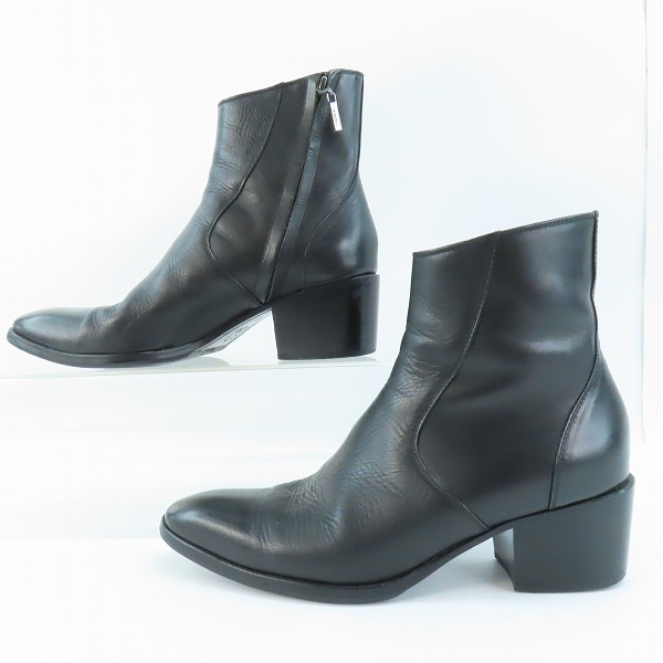 実際に弊社で買取させて頂いたGalaabenD/ガラアーベント グレンソンキップ サイドジップ ヒール ブーツ/Sの画像 3枚目