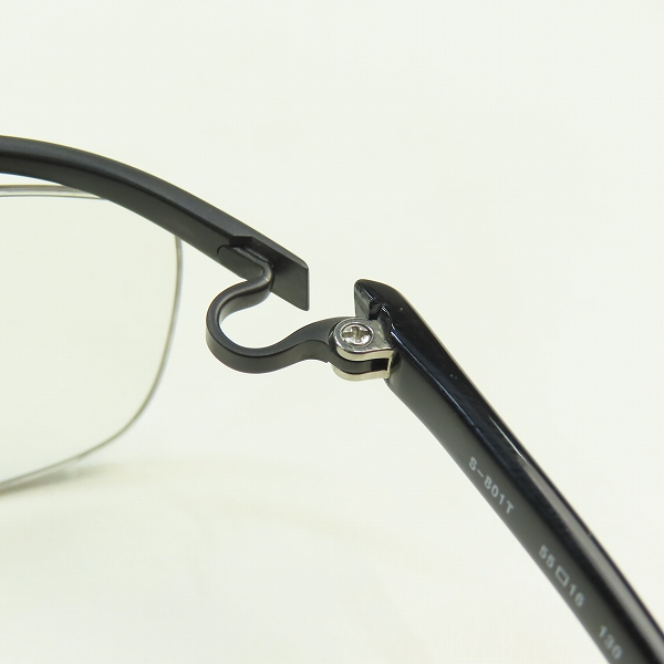 実際に弊社で買取させて頂いた999.9/フォーナインズ チタンシャーリング 度入り 眼鏡/メガネフレーム/アイウェア S-801T-1090の画像 6枚目