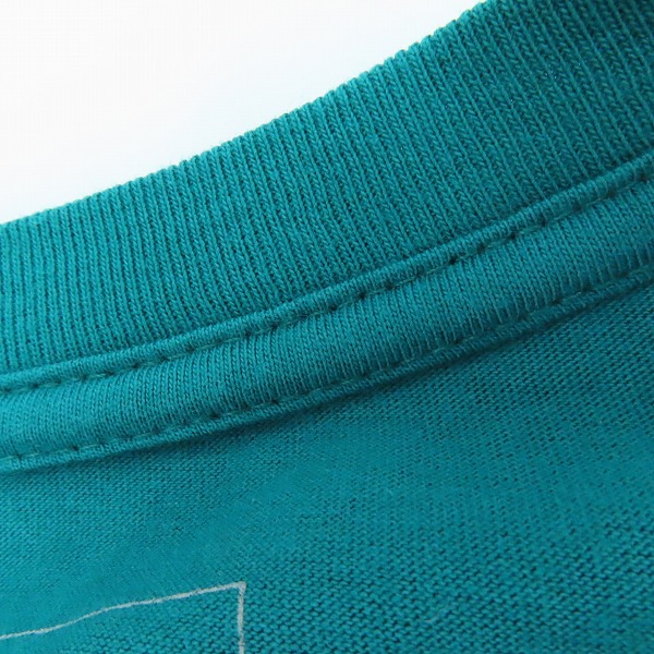 実際に弊社で買取させて頂いたvans/バンズ 半袖Tシャツ ターコイズブルー/Lの画像 5枚目