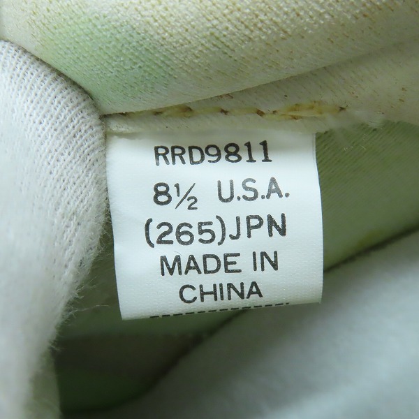 実際に弊社で買取させて頂いた【観賞用】CONVERSE/コンバース ROAD STAR ロードスター APPLE GREEN GRN-2384/26.5の画像 6枚目