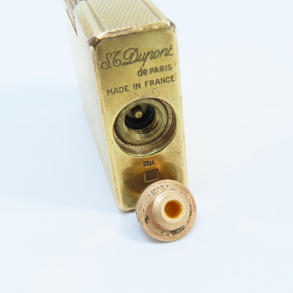 実際に弊社で買取させて頂いたS.T.Dupont/デュポン LINE1/ライン1 20u ショート ガスライターの画像 5枚目