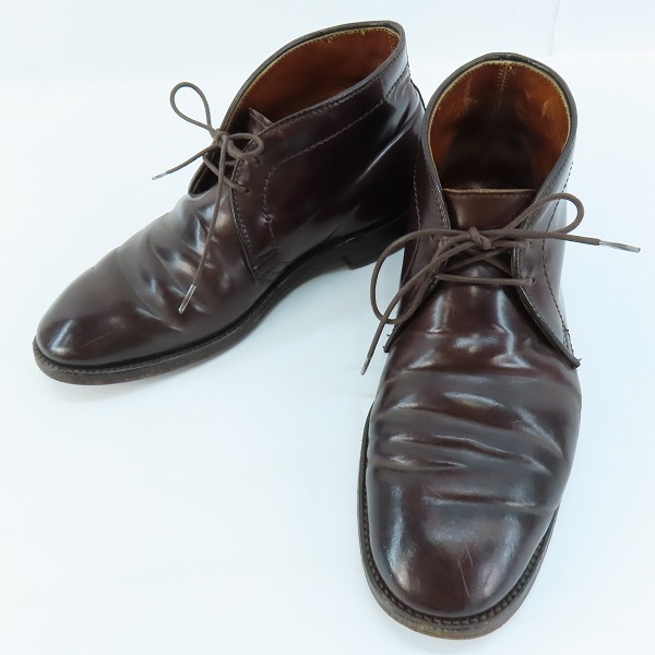 実際に弊社で買取させて頂いたALDEN/オールデン コードバンチャッカブーツ 13370/6D