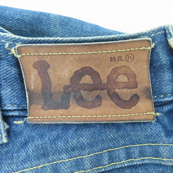 実際に弊社で買取させて頂いたLee/リー 70s デニムパンツ/ジーンズ 200-0141/33×34の画像 3枚目