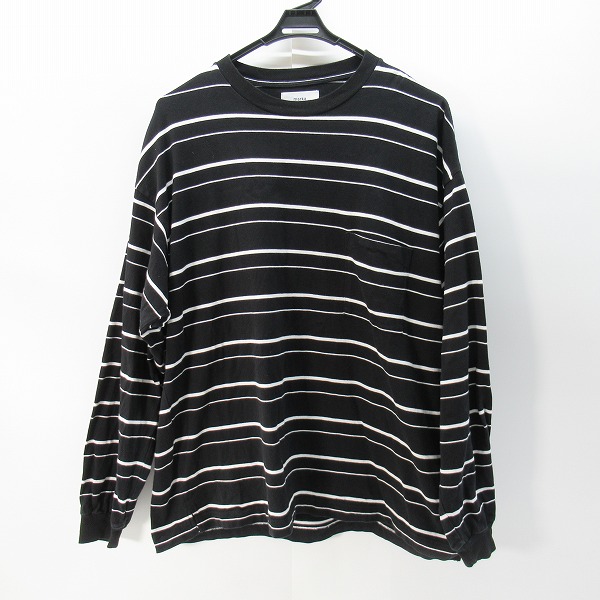 実際に弊社で買取させて頂いたmarka/マーカ 21AW BORDER TEE L/S コットン天竺 ボーダー ロングスリーブTシャツ M21a-15cs01c/3