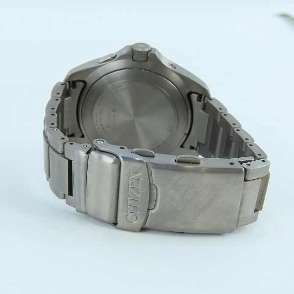 実際に弊社で買取させて頂いたCITIZEN/シチズン PROMASTER/プロマスター LANDシリーズ/エコ・ドライブ AT6080-53L/H100-R014731 の画像 2枚目