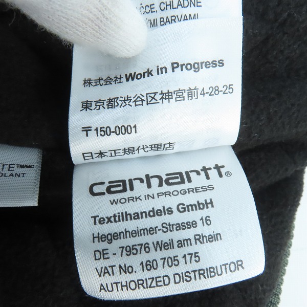 実際に弊社で買取させて頂いたCarhartt/カーハート BIG and Tall Washed Duck ThinsulateR ACTIVE Jacket/アクティブジャケット /Lの画像 5枚目