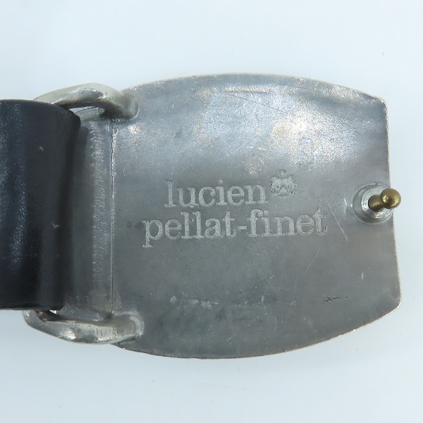 実際に弊社で買取させて頂いたLucien pellat-finet/ルシアンペラフィネ ガンジャ/マリファナバックル レザー ベルト 30/75cmの画像 2枚目