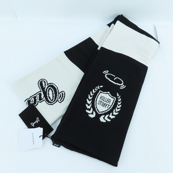 実際に弊社で買取させて頂いた【未使用】glamb/グラム ジービーフーリガンマフラー GB0424/AC08 