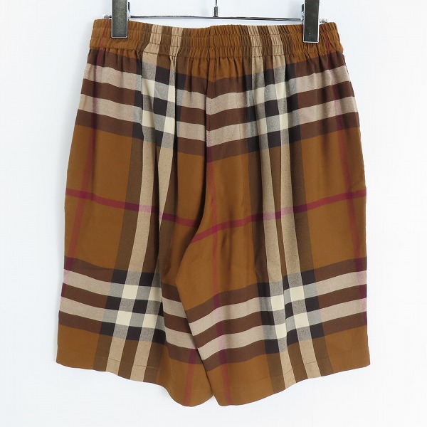 実際に弊社で買取させて頂いたBURBERRY/バーバリー チェック柄ハーフパンツ 8052208/XSの画像 1枚目