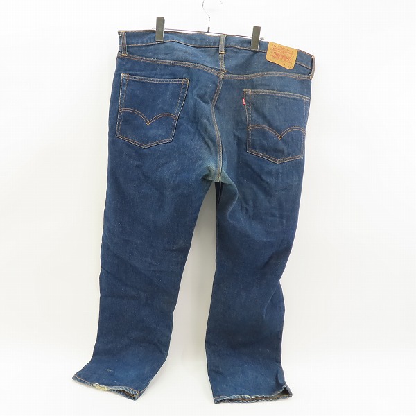 実際に弊社で買取させて頂いたLEVIS/リーバイス 505 刻印5 42TALONジッパーフライ ビッグE バックポケットシングル ヴィンテージデニムパンツ 505-0217の画像 1枚目