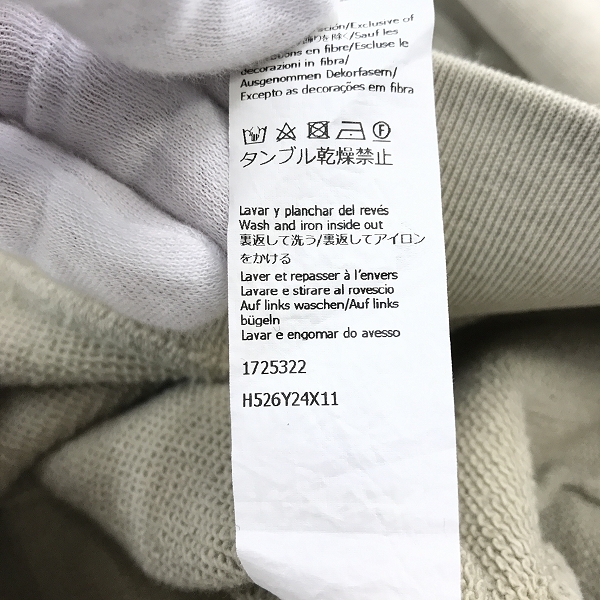 実際に弊社で買取させて頂いた【JPタグ】LOEWE/ロエベ 22SS PHOTOCOPY ANAGRAM SWEATSHIRT アナグラムスウェット H526Y24X11/Sの画像 5枚目