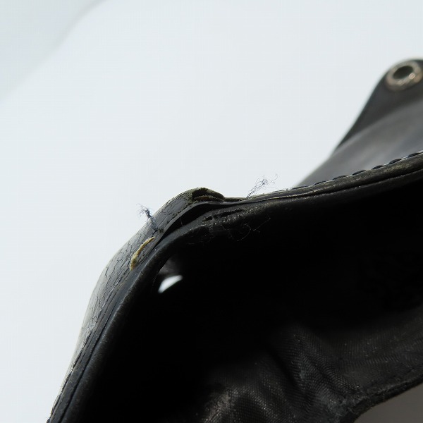 実際に弊社で買取させて頂いたCHROME HEARTS/クロムハーツ 1SNAP CROSS BALL BUTTON WALLET 1スナップ クロスボール ボタン ウォレット 二つ折り財布の画像 6枚目