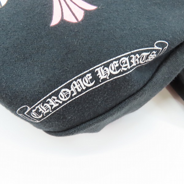実際に弊社で買取させて頂いた【JPタグ】CHROME HEARTS/クロムハーツ マルチカラー セメタリークロスプリント プルオーバー パーカー Mの画像 9枚目