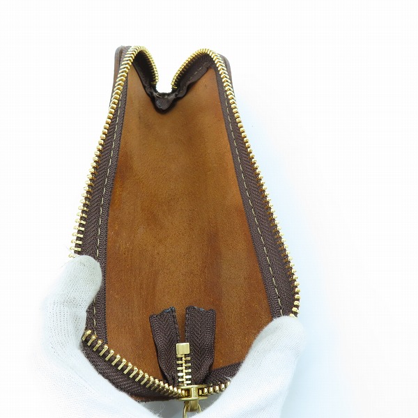 実際に弊社で買取させて頂いたHERZ/ヘルツ Organ/オルガン ペンケース ブラウンの画像 3枚目