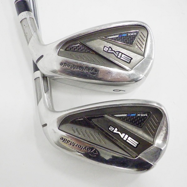 実際に弊社で買取させて頂いたTaylorMade/テーラーメイド SiM 2 MAX アイアン #6～9,Pw 5本セット KBS MAX MT 85 FLEX:Sの画像 5枚目