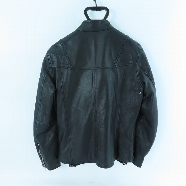 実際に弊社で買取させて頂いたSOPHNET./ソフネット シープレザーライダースジャケット SOPH-091012/Sの画像 1枚目