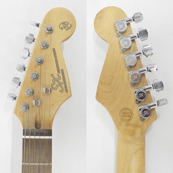 実際に弊社で買取させて頂いた★SX STANDARD SERIES CUSTOM HANDMADE ストラトキャスターType エレキギターの画像 2枚目