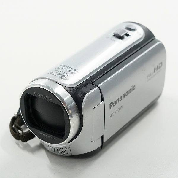 実際に弊社で買取させて頂いたPanasonic/パナソニック HC-V100M デジタルハイビジョンビデオカメラ 動作未確認