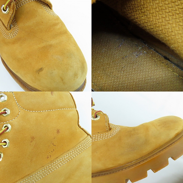 実際に弊社で買取させて頂いたTimberland/ティンバーランド 6INCH BASIC BOOT/6インチ ベーシック ブーツ 10066/9Wの画像 7枚目