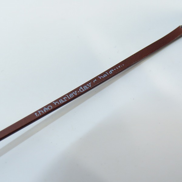 実際に弊社で買取させて頂いたTheo/テオ アイウエア メガネフレーム harlev-davidの画像 4枚目