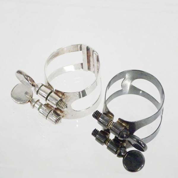 実際に弊社で買取させて頂いたD.Bonade/ボナード Buffet Crampon/ビュッフェ・クランポン クラリネット用 リガチャー 2個セットの画像 5枚目