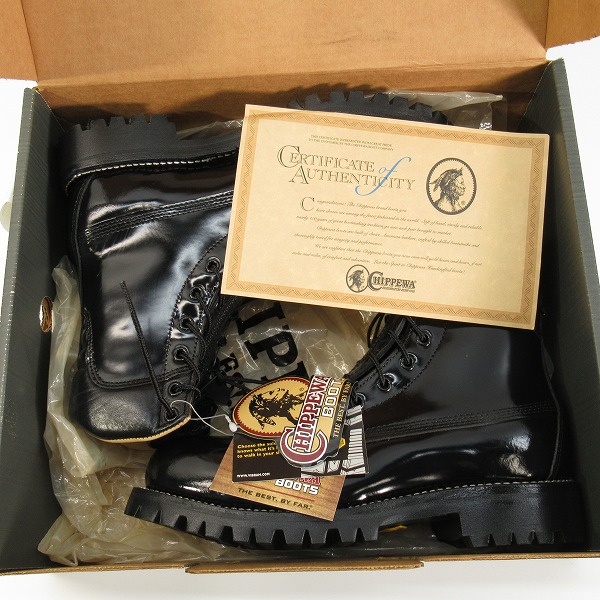 実際に弊社で買取させて頂いた【未使用】CHIPPEWA/チペワ ファイヤーマンブーツ 27422 /7.5の画像 8枚目