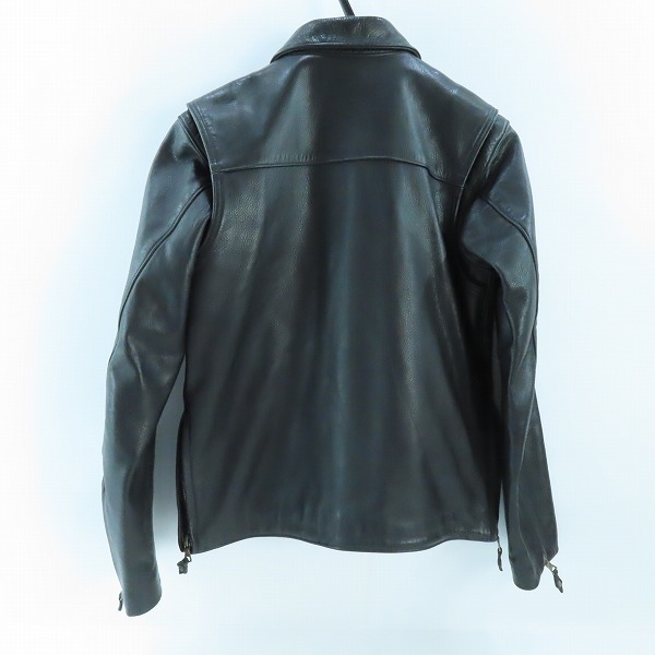 実際に弊社で買取させて頂いたBILL WALL LEATHER/BWL/ビルウォールレザー MALIBU/マリブ レザージャケット/Sの画像 1枚目