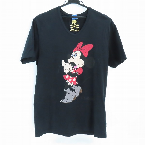実際に弊社で買取させて頂いたroen/ロエン×Disney/ディズニー ミニー プリントカットソー 半袖Tシャツ 48