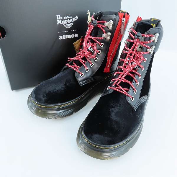 実際に弊社で買取させて頂いた【未使用】Dr.Martens×ATMOS/ドクターマーチン×アトモス TARIK ZIP BLACK タリック ジップ 27406001 UK7