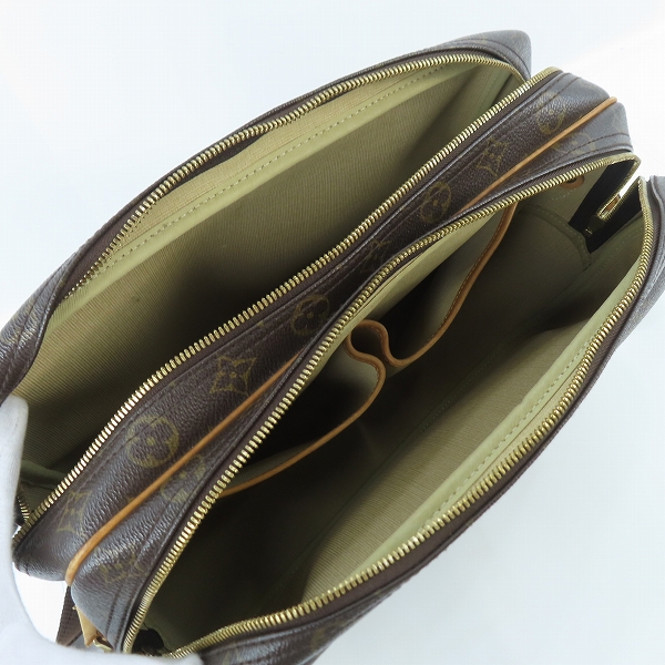 実際に弊社で買取させて頂いたLOUIS VUITTON/ルイヴィトン モノグラム リポーターGM ショルダーバッグ M45252の画像 4枚目