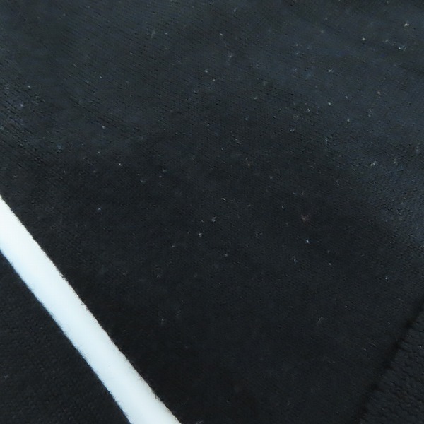 実際に弊社で買取させて頂いたDRIES VAN NOTEN/ドリスヴァンノッテン サイドスリッド ウール ニット ブラック 48-205/Lの画像 6枚目