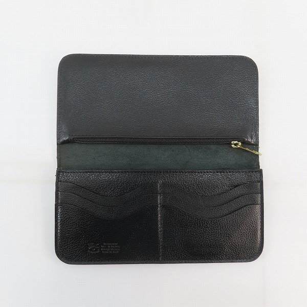 実際に弊社で買取させて頂いたIL BISONTE/イルビゾンテ STANDARD COLLECTION/スタンダードコレクション 二つ折り ロングウォレット/長財布 の画像 4枚目